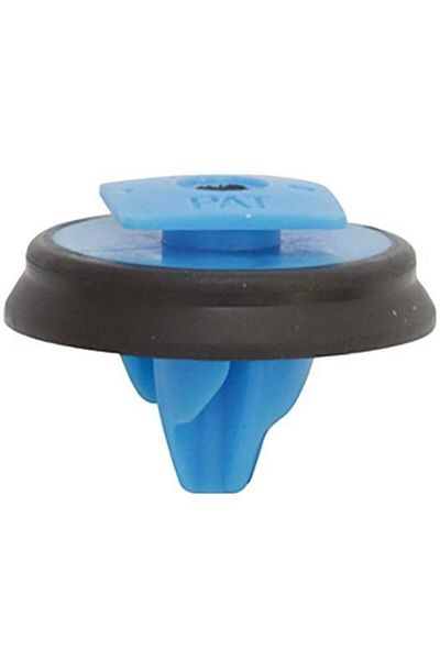 RESTAGRAF Set of 10 car clips 12631, diameter 8 mm, plastic, blue color