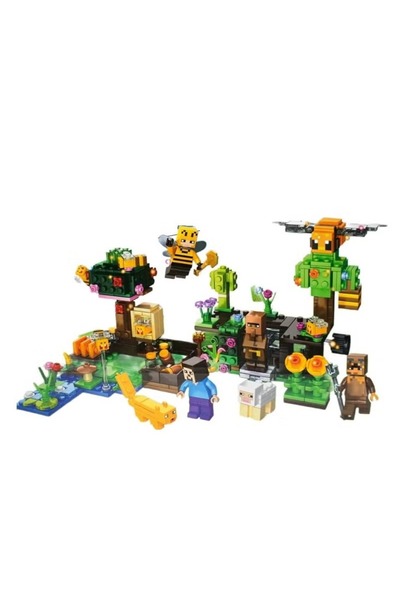 rexa 4-in-1 Nature Adventure Building Set – Forest & Village Playset for Ages 6+