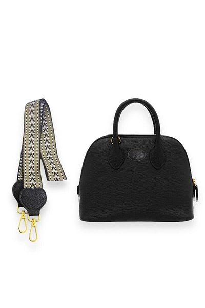 Generic vintage Bolide medium size Designer bag with top double handle and detachable strap