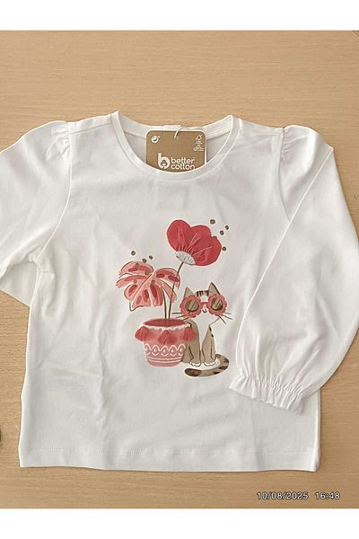MAYORAL Winter T-Shirt for Girl with Long Sleeves