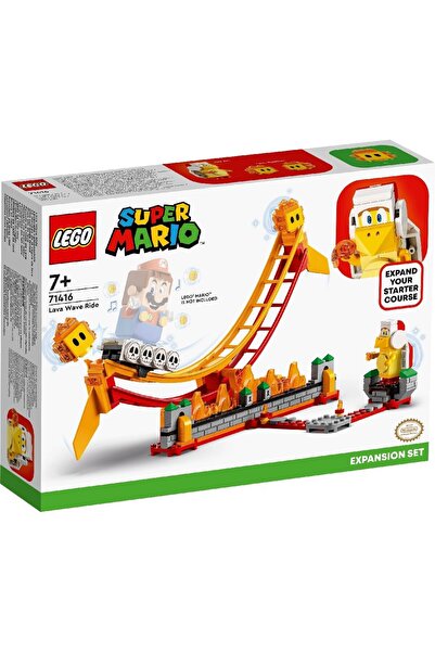 Evelise LEGO SUPER MARIO SET DE EXTINDERE PLIMBARE PE VALUL DE LAVA 71416