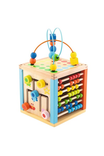 Trefl Jucarie Din Lemn Cub De Activitati