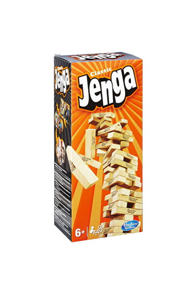 Hasbro Jenga – Κλασικό παιχνίδι επιδεξιότητας, οικογένειας και προσοχής
