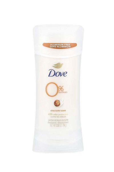 Dove Deodorant Aluminum Free, Shea Butter, 2.6 oz (74 g)