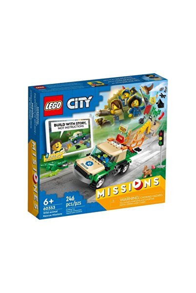 Lego City MISIUNI DE SALVARE A ANIMALELOR SALBATICE 60353