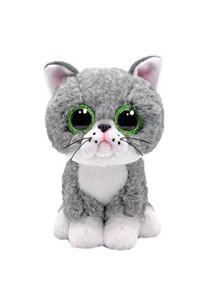 TY Plus 15cm Boos šedé kotě Fergus