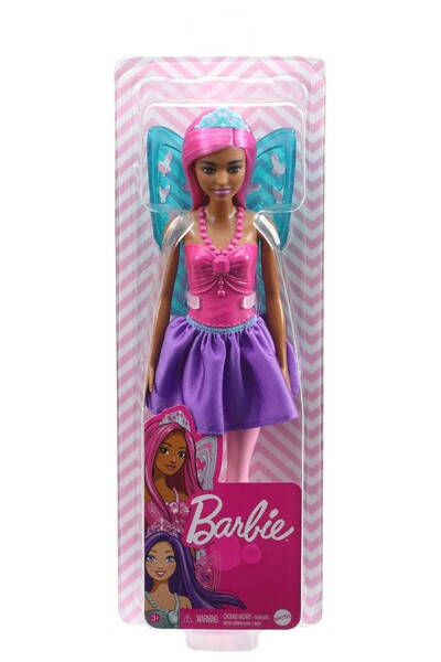 mattel Barbie Víla Bábika Barbie s ružovými vlasmi