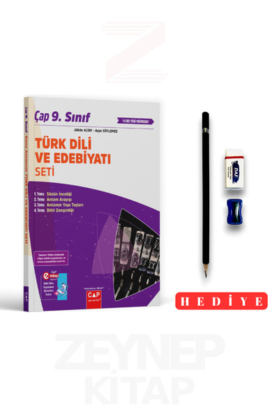 Çap Yayınları 9.Sınıf Türk Dili ve Edebiyatı Fasikül Seti 2025-26 (Kalem Seti...