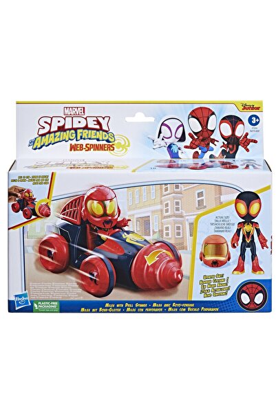 Evelise SPIDEY PRIETENII EXTRAORDINARI SET MASINUTA SI FIGURINA MILES MORALES
