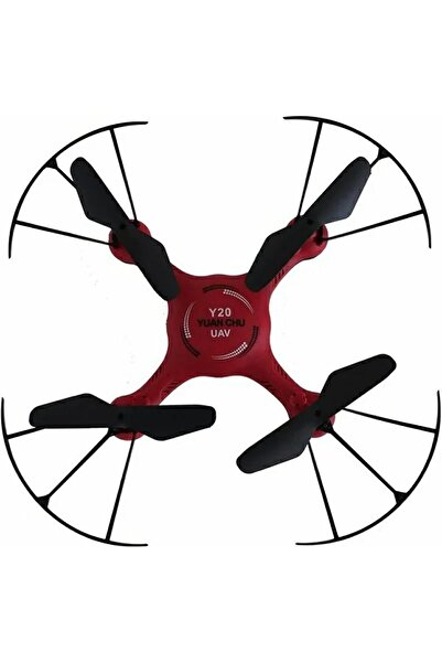 Other لعبة طائرة بدون طيار صغيرة حمراء مع جهاز تحكم عن بعد للأولاد والبنات