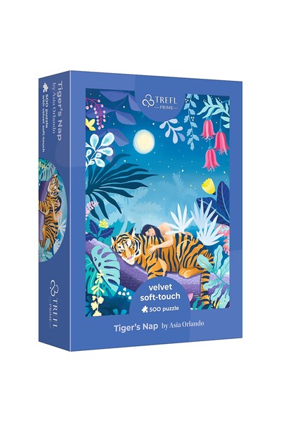 Trefl Puzzle Uft Velvet 500 Tigrul Dormind