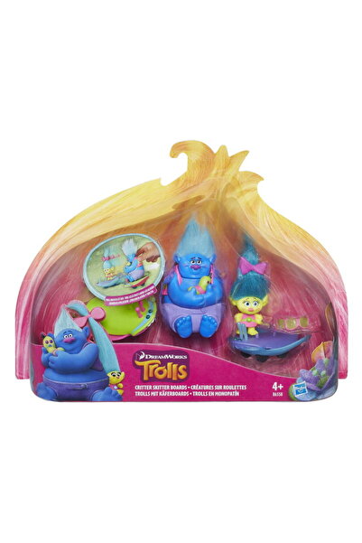 Trolls PACHET FIGURINE PE SKATE