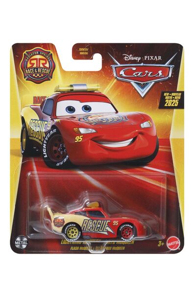 mattel Cars3 Radiator Springs Race And Rescue Lightning McQueen Diecast Car