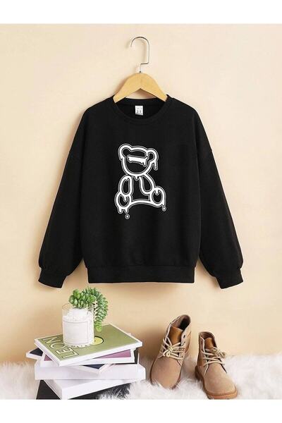 NoVibe Παιδική μπλούζα για κορίτσια/αγόρια με στάμπα αρκουδάκι