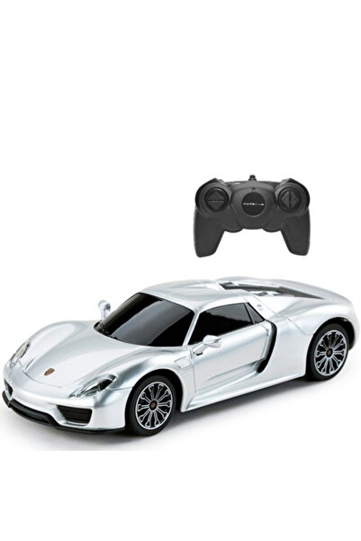 Evelise PORSCHE 918 SPYDER ΑΣΗΜΙ ΤΗΛΕΚΑΤΕΥΘΥΝΟΜΕΝΟ ΑΥΤΟΚΙΝΗΤΟ ΜΕ ΚΛΙΜΑΚΑ 1:24