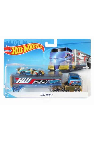 mattel Sada kamionů a sportovních aut Hot Wheels Rog Dog
