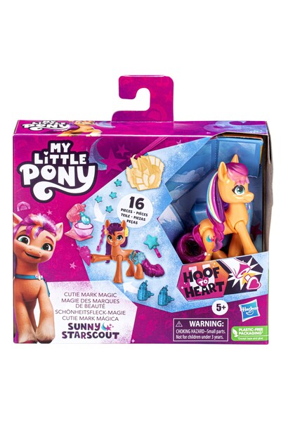 Hasbro My Little Pony Cutie Mark Magic Figurina Sunny Starscout 7.5Cm
