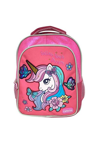 UNICORN Pink Kindergarten Backpack with Pattern