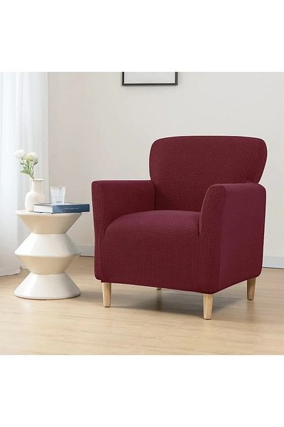 Arzuyum Lycra Fabric Single Seat Cover Bajyer Cover with Flexible Elastic