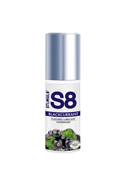 Stimul8 S8 Lubrifiant S8 Blackcurrant, Pe Baza de Apa, Aroma Coacaze Negre, C...