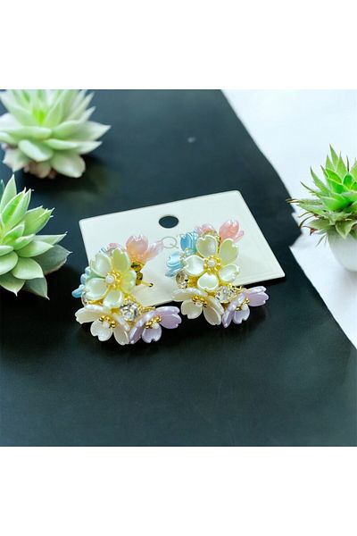 Candy Garden Table Flower Earrings