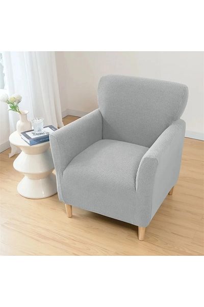 Arzuyum Lycra Fabric Single Seat Cover Bajyer Cover with Flexible Elastic