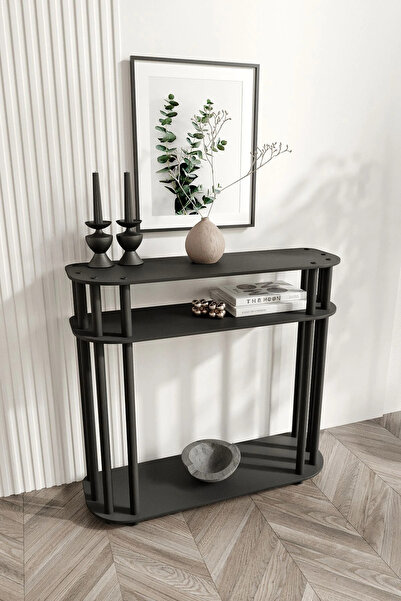 Genel Markalar Cruise Dekoratif Raflı Dresuar Siyah