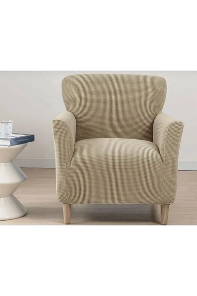 Arzuyum Lycra Fabric Single Seat Cover Bajyer Cover with Flexible Elastic