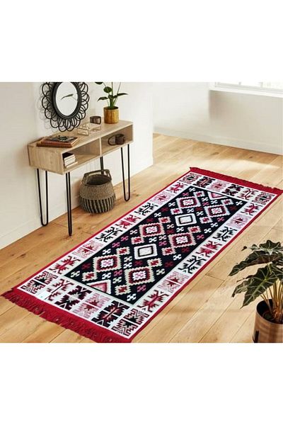 OEM Woven carpet, double-sided, size 80x300cm