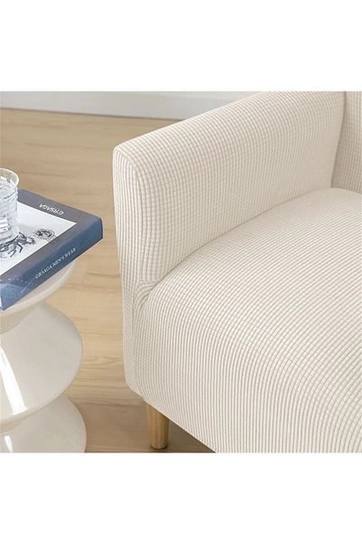 Arzuyum Lycra Fabric Single Seat Cover Bajyer Cover with Flexible Elastic