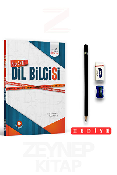Aktif Öğrenme Yayınları TYT-AYT Pro Aktif Dilbilgisi Soru Bankası 2025-26(Kalem Seti Hediyeli)
