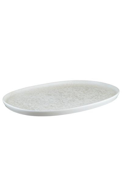 Bonna Porselen Lunar White 34 cm Oval Serving S-Mt-Lunhyg34Ov (1 Piece)