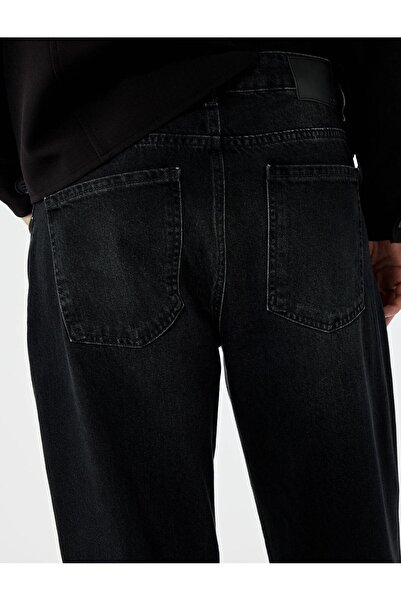 Koton Pamuklu Normal Bel Vintage Straight Fit Jean Pantolon (AW 25)