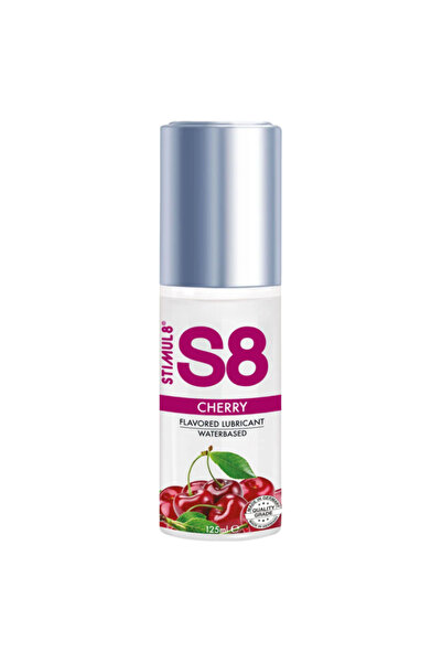 Stimul8 S8 Lubrifiant S8 Cherry, Pe Baza de Apa, Aroma Comestibila de Cirese,...