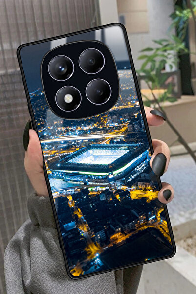 Snacase Xiaomi Redmi Note 14 Pro 4G Uyumlu Stadyum Tasarımlı Glossy Premium K...