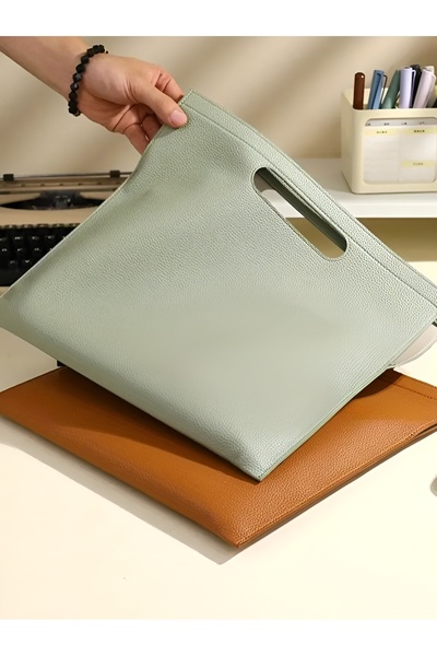 HANFAB 13.3-14'' Inc Pu Leather Laptop & Briefcase
