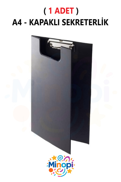 Minopi (قطعة واحدة) غطاء A4 مع مشبك سكرتير وآلية معدنية