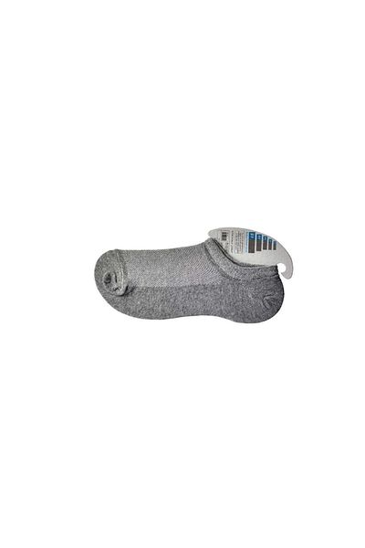 PRATİKOBA Gray Men's Invisible Socks 9 pairs