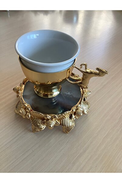 Angel Tasarım Atlı kahve fincanı