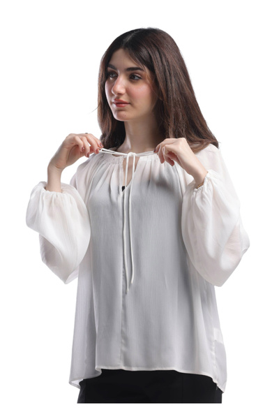 SUGA Cinderella chiffon blouse