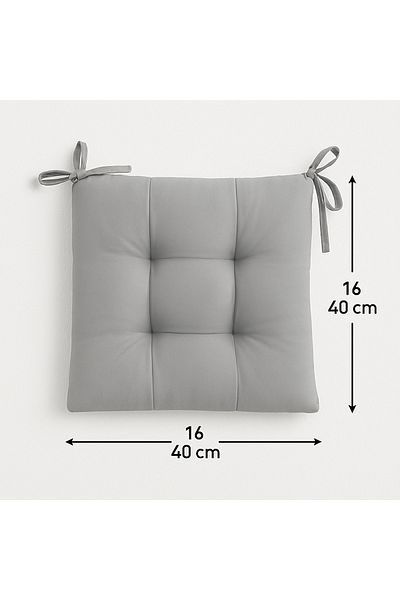METİNEV Square Chair Cushion 4 Pieces