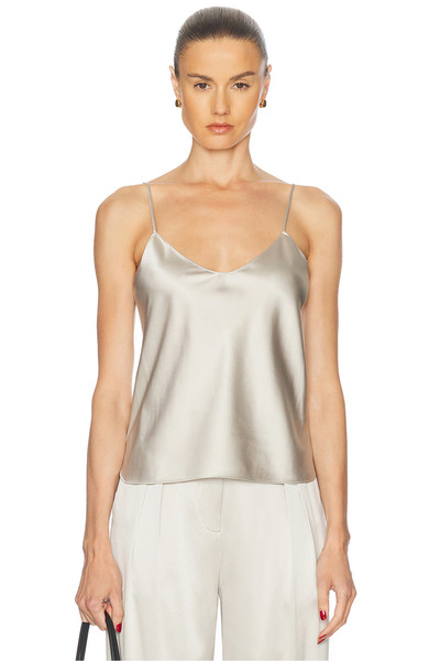 By Kul Design ЖІНОЧА САТЕНЕВА БЛУЗКА З В-ОБРІЗНОЮ ГОРЛОВИНОЮ