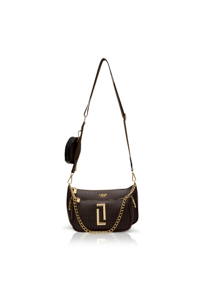 Lavie Luxe حمالة صدر نسائية Chunk25 مكونة من 3 قطع (شوكولاتة)