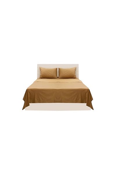 Generic Hotel Linen Klub Super King Fitted Sheet - 1 Piece, Premium 180 Thread Count, 100% Cotton Percale,