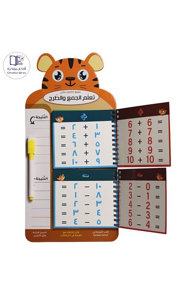 Creative ideas for publishing Learn addition and subtraction - a method with an electronic application