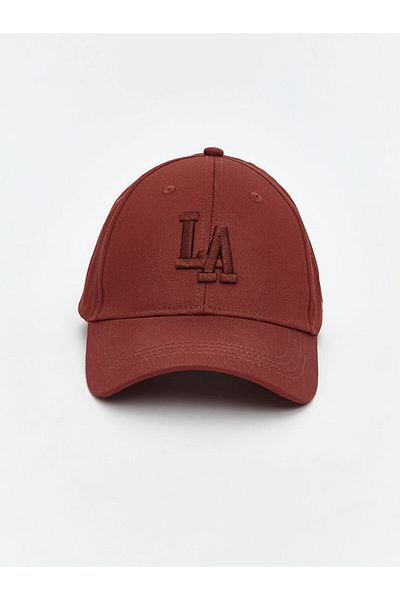LC Waikiki Quality Parts from Celebi Store |   Beige La Embroidered Men's Cap Hat