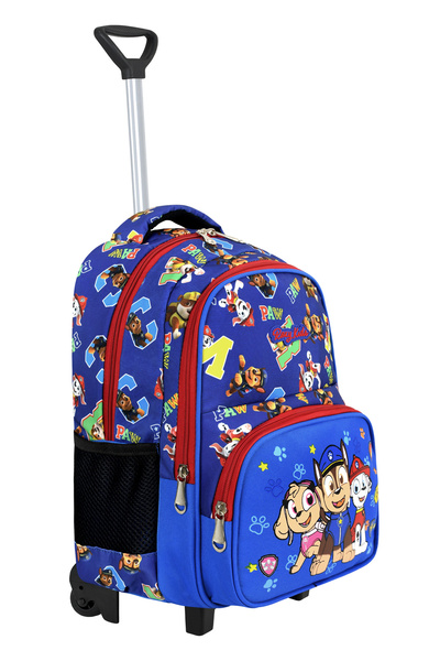 Kingston Hill Paw Patrol Çekçek 3 lü İlkokul Çanta seti - Sabit Çekçek mekanizması (katlanır ön ayak)