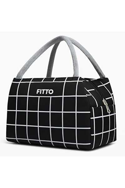 Generic حقيبة غداء فيتو سيلفر - حامل طعام معزول للعمل والمدرسة والأنشطة الخارجية