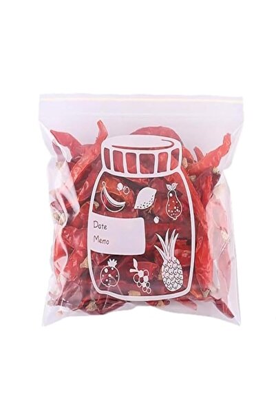 Generic 30 قطعة من أكياس النايلون بسحاب من ECVV، أكياس بلاستيكية شفافة 7.8 بو...