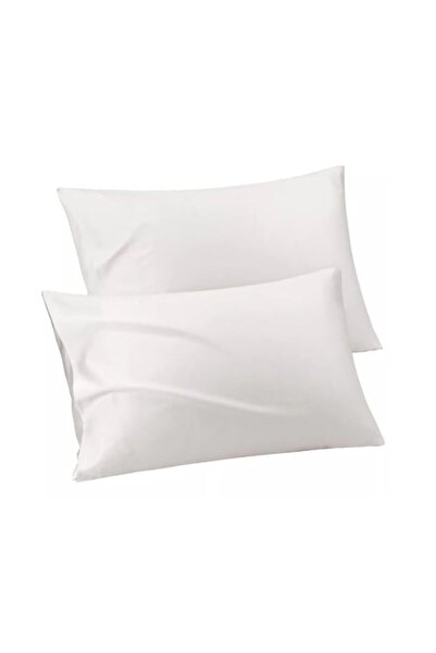 Generic أغطية وسائد فاخرة من الكتان الأطلسي، 500 خيط، 100% قطن، تتضمن قطعتين ...